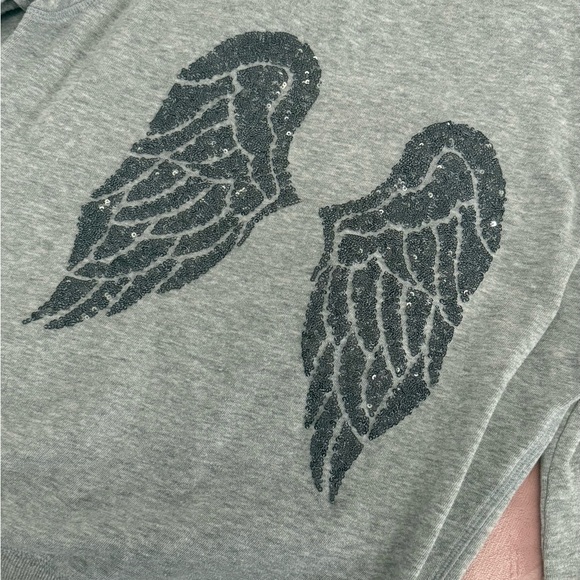 Victoria's Secret Gray Zip-Up Hoodie - Picture 1 of 4